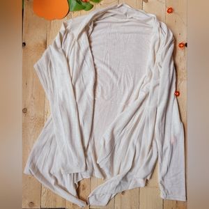 Poof! Cream Colored Cardigan